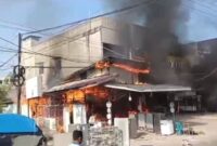 Puntung Rokok ODGJ Diduga Jadi Penyebab Musibah Kebakaran Yang Terjadi di Kota Idi