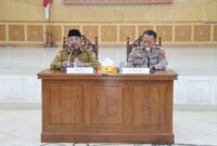 Kapolres Tanjab Barat Tegaskan Peran Strategis Desa dalam Ketahanan Pangan: “Petani Harus Untung, Program Harus Tepat Sasaran”