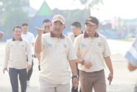 Bupati Tanjab Barat Pimpin Apel Gotong Royong Serentak Sambut Hari Pramuka ke-64