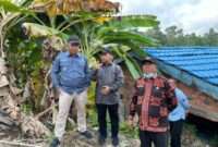 Wabup Tanjab Barat Kunjungi Lokasi Longsor, Pemda Siapkan Rekonstruksi Bersama PT WKS