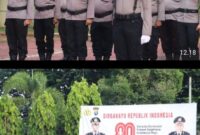 Upacara HUT ke-80 RI, Pesan Kapolres Langkat: Jaga Persatuan dan Keamanan Bangsa