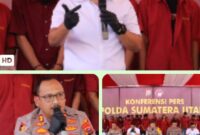 Polda Sumut, Polres Langkat dan Polres Binjai Gelar Konferensi Pers Ungkap 429 Kasus, Sita 206 Kg Sabu dan Puluhan Ribu Ekstasi