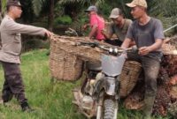 Bhabinkamtibmas Sambang Desa Binaan Dan Sampaikan Pesan Kamtibmas