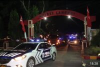 Polres Langkat Gencarkan Patroli Skala Besar bersama TNI dan Pemkab Langkat Jaga Situasi Kondusif.