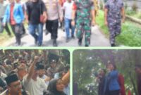 Kapolres Langkat Pimpin Langsung Pengamanan Aksi Unjuk Rasa Mahasiswa, Aksi Berjalan Damai dan Tertib