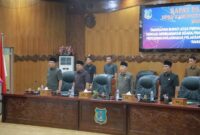 DPRD Tanjab Barat Gelar Rapat Paripurna, Bupati Sampaikan Tanggapan Atas Pandangan Fraksi-Fraksi Terhadap Pertanggungjawaban APBD 2024