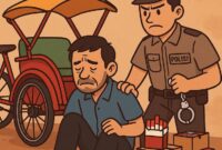 Polres Pamekasan Tumbalkan Tukang Becak?, Bagaimana dengan Pemilik Rokok Ilegal.