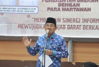 Pererat Sinergi dengan Insan Pers, Bupati Tanjab Barat Gelar Coffee Morning