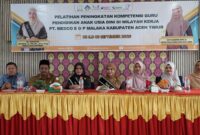 Ketua Bunda PAUD Aceh Timur Mengapresiasi PT Medco E & P Malaka Dalam Mendukung Peningkatan Kompetensi Guru PAUD