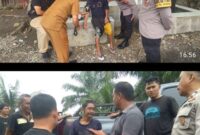 Polisi Gerak Cepat, Selamatkan Warga yang Hanyut di Sungai Pelawi