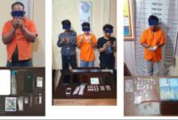 Sat Narkoba Polres Langkat Bekuk 5 Tersangka, Amankan 6,31 Gram Sabu dari 3 Kasus Berbeda