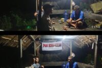 Bhabinkamtibmas Polsek Gebang Polres Langkat Laksanakan Pembinaan Satkamling di Desa Pasarawa