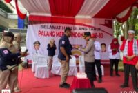 Wakapolres Langkat Hadiri Peringatan Hari Jadi PMI Ke-80