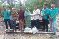 M.Yakob Warga Gampong Seuneubok Barat Mendapatkan Bantuan Dari PT. Mandala Multi Finance Cabang Idi Rayeuk