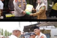 Menjaga stabilitas dan mencegah terjadinya Implasi Polres Langkat secara bertahap terus Salurkan Beras Murah ke Pada Masyarakat.*