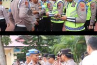 *Secara mendadak Polres Langkat melakukan Gaktibplin Kepada Seluruh Personil Polres Langkat*