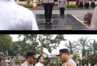 Berprestasi Dalam Menjalankan Tugas Kepolisian,Kapolres Langkat Berikan Piagam Penghargaan