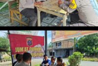 Melalui Jumat Curhat, Bhabinkamtibmas Dengarkan Keluhan Masyarakat di Warung Kopi
