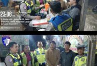 Polantas Menyapa, Edukasi Tertib Berlalu Lintas untuk Ojol dan Pengguna Jalan di Stabat