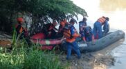 Polairud,Basarnas,BPBD,Tagana Dan Relawan SAR Bersinergi Cari 2 Korban Yang Hilang