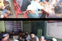 Kapolres Langkat AKBP David Triyo Prasojo,SH,SIK,M.Si.,Melaksanakan Sholat Jumat di Mesjid  SAH Jalan Proklamasi