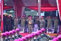 Panglima TNI Dikukuhkan sebagai Warga Kehormatan Pasukan Pendarat Korps Marinir