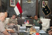 Kerja Sama Militer Makin Solid, Wakasad Sambut Wakil Danjen USARPAC