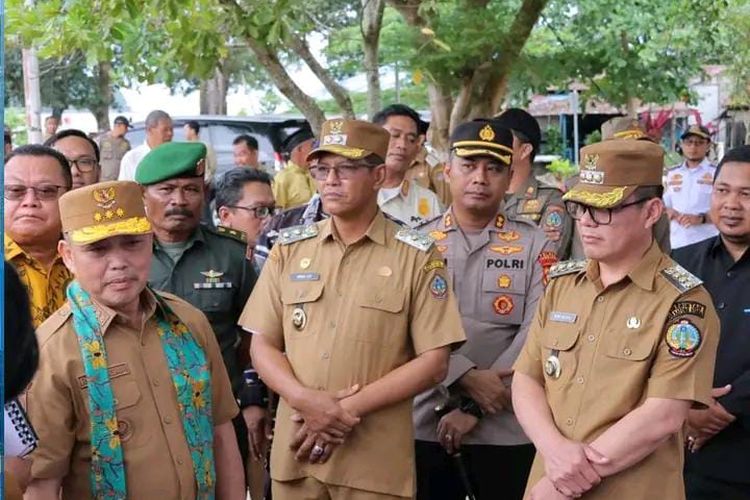 Kapolres Kayong Utara Dampingi Gubernur Kalbar Tinjau Lokasi MTQ 2026 di Pantai Pulau Datok  