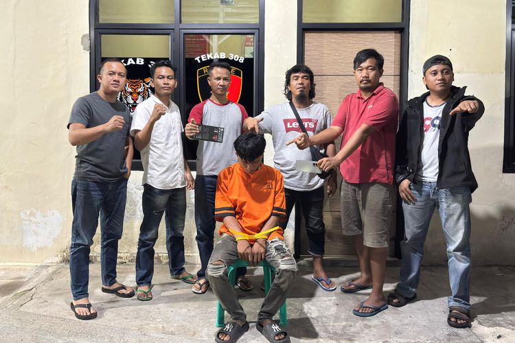 Gerak Cepat Tekab 308! Pelaku Pencurian Infinix Hot 50 Diringkus Tanpa Perlawanan Di Menggala