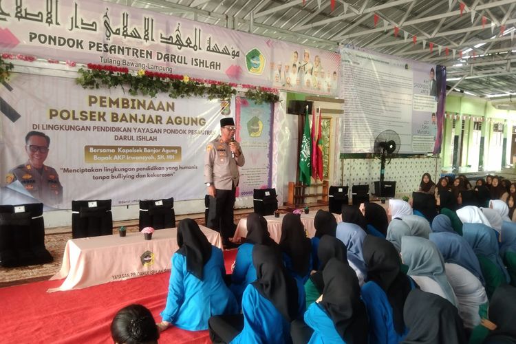 Stop Bullying! Polsek Banjar Agung Turun Tangan Wujudkan Pesantren Ramah Anak dan Bebas Kekerasan