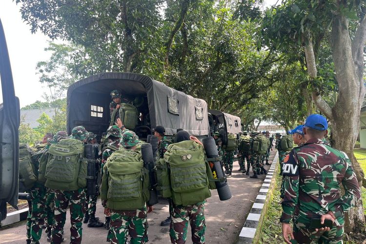 100 Prajurit Ksatria Condromowo Ikut Serta Dalam Misi Kemanusiaan Erupsi Gunung Semeru