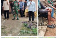 TURUT BERBELA SUNGKAWA, BABINSA BERTAKZIAH KE RUMAH DUKA.