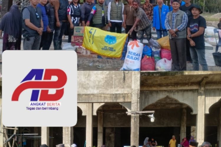 PMII dan Dayah Nurul Hidayah Menembus Desa Ujung Barat Aceh Timur Salurkan Bantuan