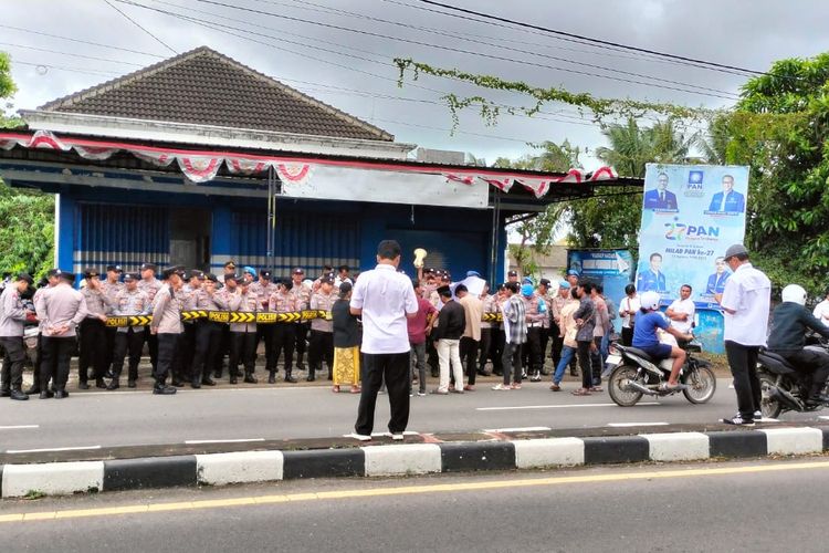 Satlantas Polres Sumenep Sukses Amankan Aksi Mahasiswa, Lalu Lintas Tetap Kondusif