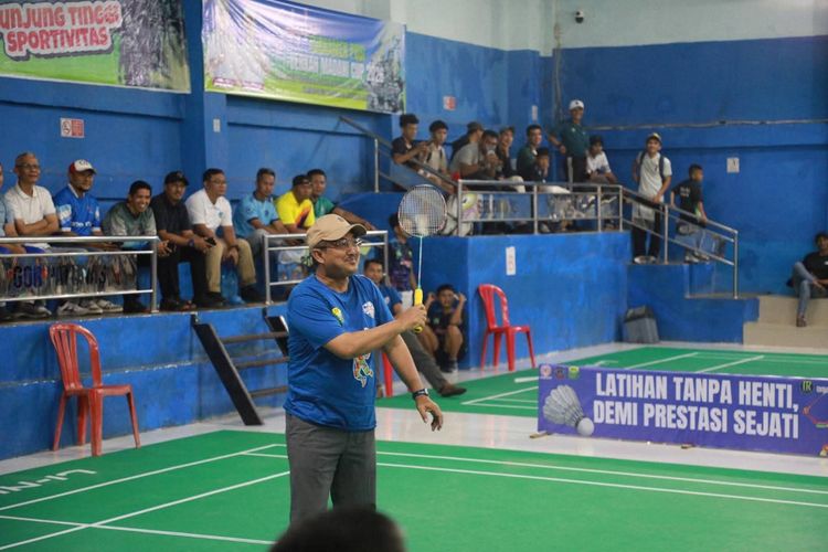 Bupati Anwar Sadat Dorong Pembinaan Atlet Muda Berkelanjutan Lewat Turnamen Bulutangkis Berkah Madani Cup 2026