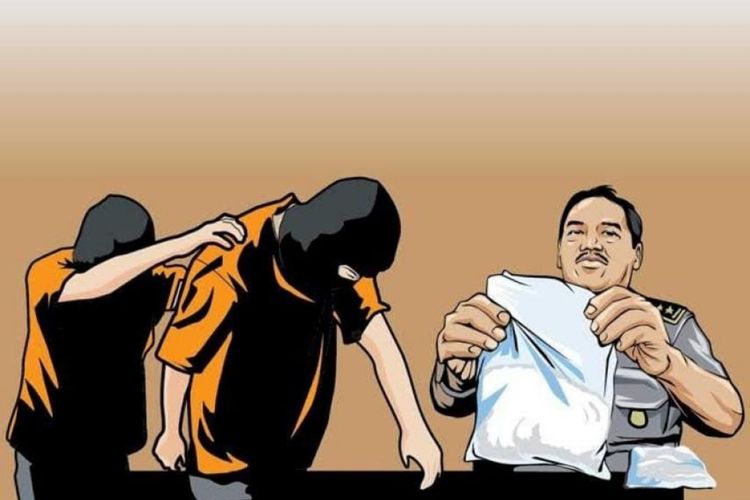Berpotensi tangkap lepas, kasatnarkoba Polres Sampang dan Kanit Reskrim Polsek Tambelangan bungkam.