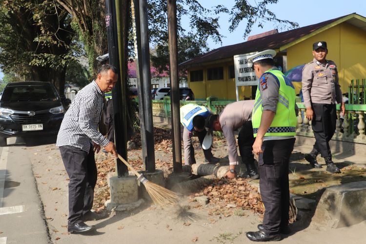 Sesuai Arahan Presiden RI, Polres Langkat Laksanakan Kurve di Sekolah SLB Stabat