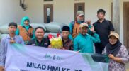 HMI Bangkalan Salurkan Benih Padi di Kecamatan Sepuluh, Tegaskan Peran sebagai Harapan Masyarakat Indonesia