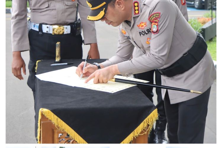 Tujuh Jabatan Strategis Berganti, Ini Pesan Kapolres Metro Tangerang Kota