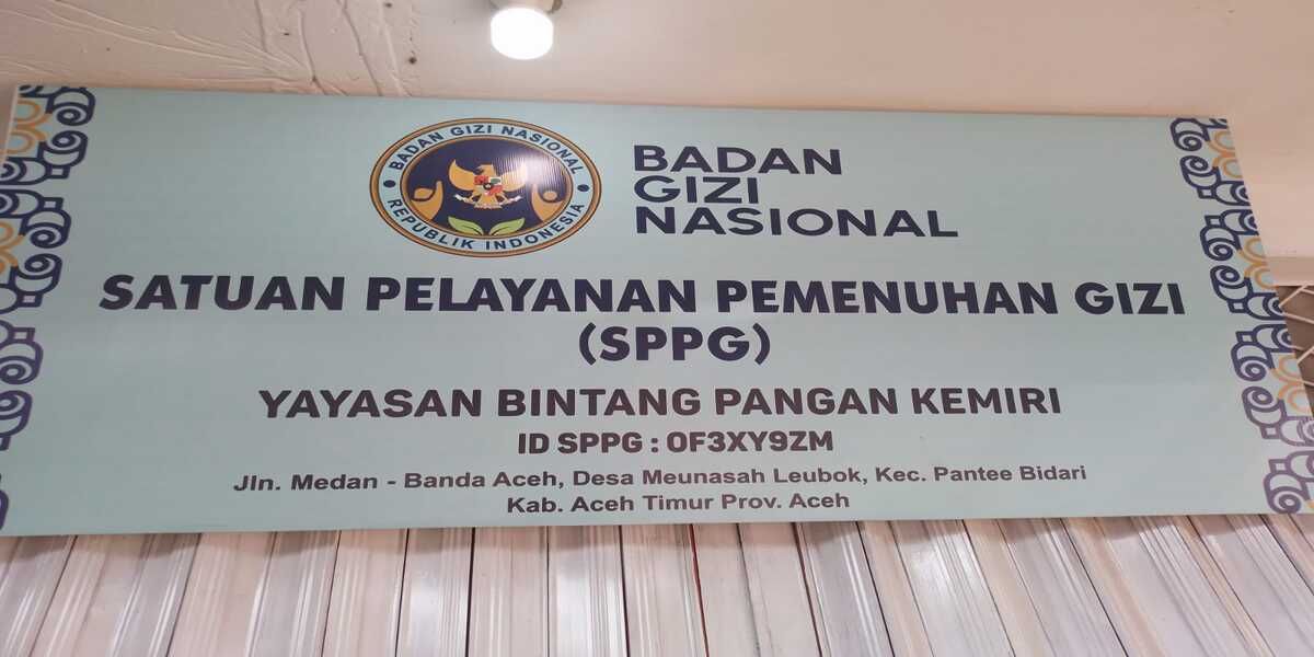 Salah Satu SPPG di Kecamatan Pante Bidari Disorot, Diduga Terdapat Sejumlah Pelanggaran Standar BGN