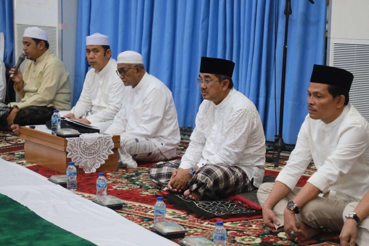 Pererat Silaturahmi Ramadan, Bupati Anwar Sadat Sambut Tim Safari Ramadan Universitas Jambi di Kuala Tungkal