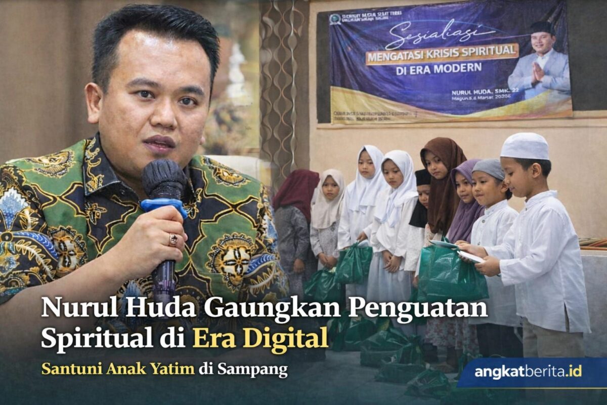 Nurul Huda Ajak Masyarakat Perkuat Spiritual di Era Digital, Santuni Anak Yatim di Sampang
