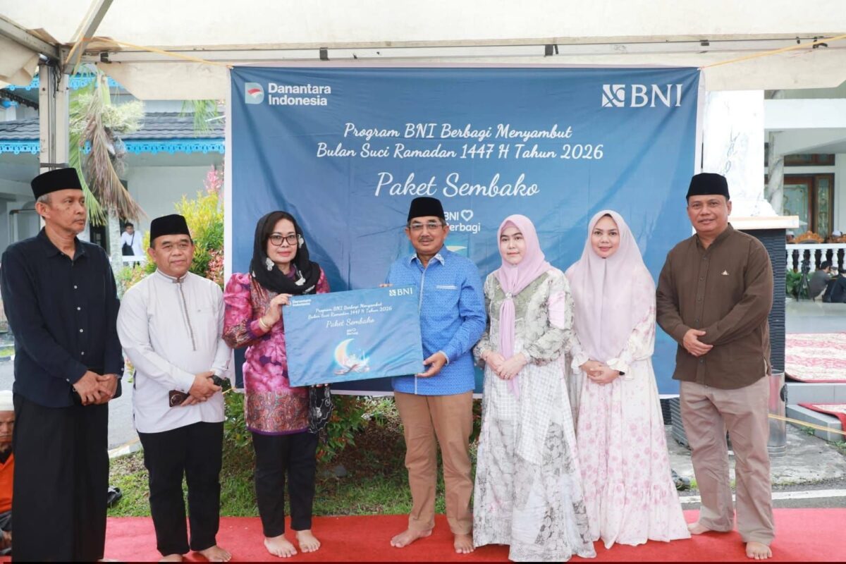 Bupati Anwar Sadat Apresiasi Penyaluran Paket Sembako Ramadhan dari BNI Cabang Kuala Tungkal