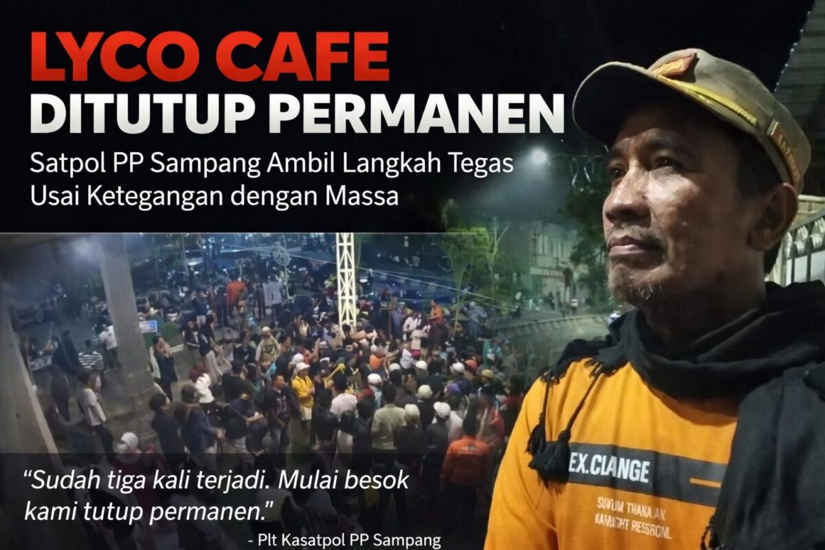 Tiga Kali Picu Polemik, Satpol PP Sampang Putuskan Lyco Cafe Ditutup Permanen