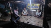 Bhabinkamtibmas Polsek Salapian Aktif Cek Pos Satkamling, Wujudkan Keamanan Desa