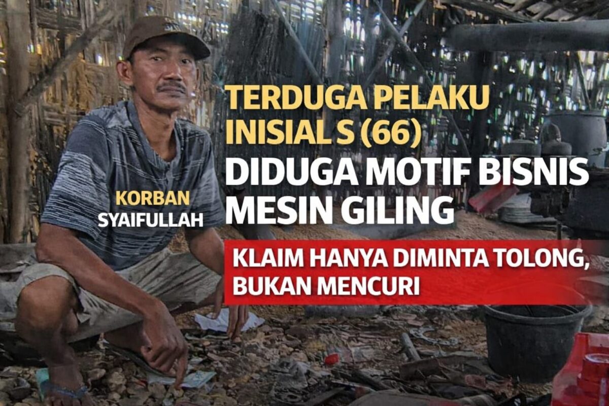 Diduga Faktor Persaingan Usaha, Tersangka Pencurian Mesin Giling di Dasok Ajukan Pra Peradilan