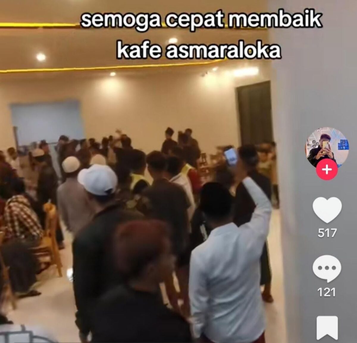 Viral TikTok! Kafe Asmaraloka Camplong, Dikatain Katain Jorok, Netizen Keluhkan Pelayanan, Satpol PP Diminta Cek PBG