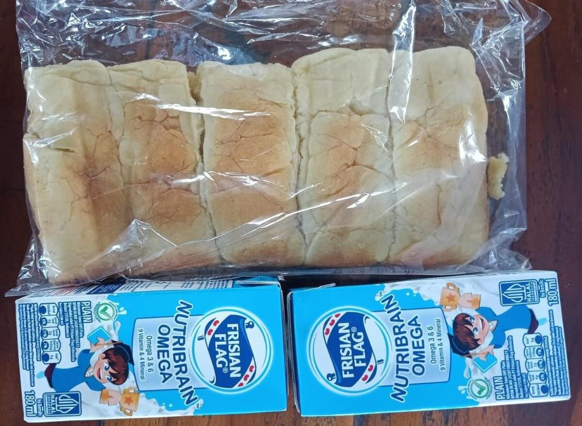 MBG B3 Tamba’an Disorot, Diduga Terjadi Pengurangan Anggaran Rp32 Ribu Hanya Susu Dan Roti Untuk 4 Hari