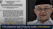 Juknis Tunjangan Guru Dirombak, Pencairan Kini Lebih Cepat Mulai April 2026