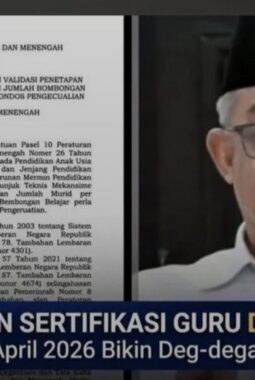 Juknis Tunjangan Guru Dirombak, Pencairan Kini Lebih Cepat Mulai April 2026
